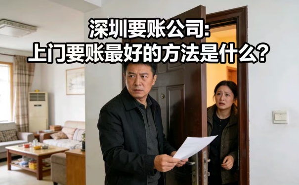 深圳要賬公司:上門要賬最好的方法是什么